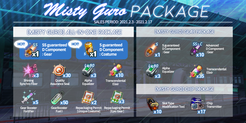 Misty Guro Package